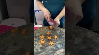Fruit And Vegetables Carving Cutting Tips #161 #fruit #vegetable #carving #cuttingskills #shortsfeed