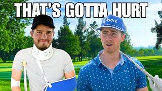 Garrett Clark's Cameraman Got Injured On The Golf Course | Moments Of The Week