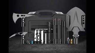 The Ultimate Camping & Survival Shovel Tool Kit