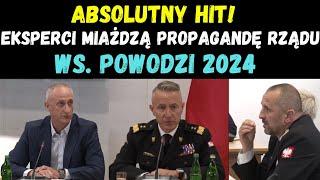 HIT! Strażacy i żołnierz MIAŻDZĄ PROPAGANDĘ RZĄDU ws. powodzi