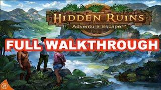 Adventure Escape Hidden Ruins - Full Walkthrough HD