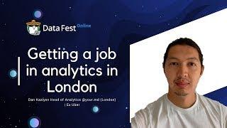 Dan Kaziyev: How to get a job in Analytics