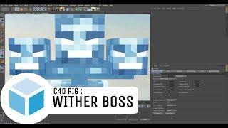 C4D (CINEMA 4D) WITHER BOSS RIG FREE