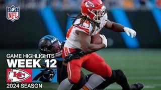 Kansas City Chiefs vs. Carolina Panthers Game Highlights | NFL 2024 Season Week 12