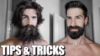 BEARD SHAVE AND HAIRCUT TRANSFORMATION, AND A FEW TIPS AND TRICKS