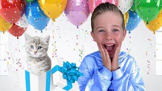 We Surprised Him With A KITTEN For His Birthday!! *EMOTIONAL*