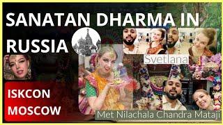 Sanatan Dharma in Russia| Iskcon Moscow| Svetlana| Hare Krishna @nilachala.chandra @infomoscow24