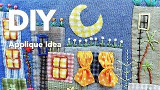 Hand Stitch Applique | Dreaming of a City ┃Fantasy-themed applique #HandyMumLin