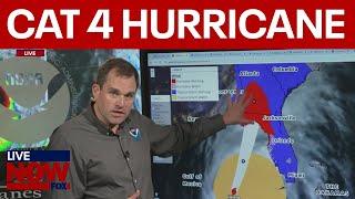 Hurricane Helene to reach Cat 4 winds, Big Bend, Georgia braces  | LiveNOW from FOX