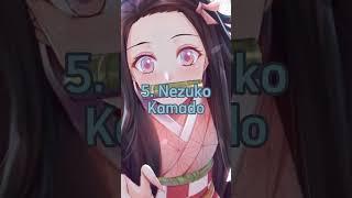 TOP 7 BEST WAIFU OF ALL TIME️ #shorts #shortsvideo #anime #animeedit #tiktok #viral