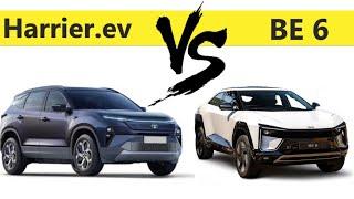 TATA Harrier.ev Vs Mahindra BE 6 | Comparison