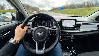 Kia Rio IV [1.2 DPi 84 HP] | Test Drive #40 | POV Driver. TV