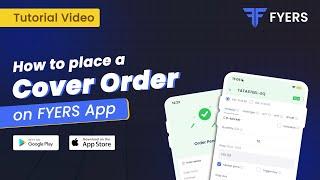 How to place a Cover Order on FYERS App