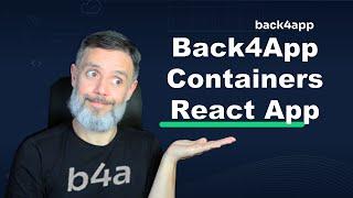 Hosting a React App in Back4App Containers
