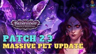 Pathfinder: WotR - Patch 2.3 Breakdown (Pet Updates, Devil Quest, Shifter Dragon & More)