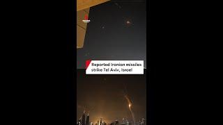 Iranian Missiles strike Tel Aviv, Israel