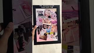  Make my 2025 Vision board with me #shorts #2025 #visionboard #manifestation #dream #trending