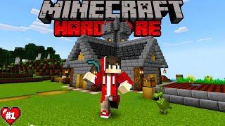 "EPIC" Hardcore Survival Start! || Minecraft PE Hardcore Series EP-1 [HINDI]