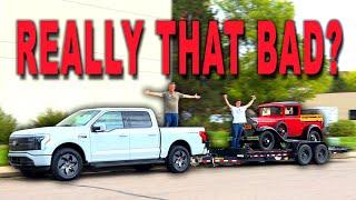 Is Towing With the 2025 Ford F-150 Lightning EV REALLY That Bad?