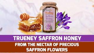 Saffron honey | Trueney | Natures Box | Pure honey | Natural honey | 100 % pure and natural honey