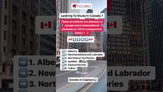 The Best Provinces to Study in Canada in 2024! Canada Immigration | IRCC | Canada PR