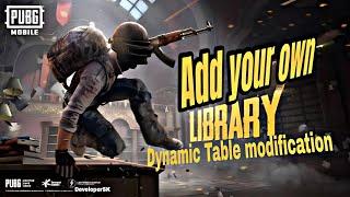 How To Add your own library to any shared library you want. (Dynamic Table modification)