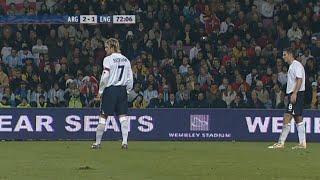 Größtes Comeback! Beckham / Owen / Rooney / Tevez Legendäre Show! Argentinien – England 2:3 (2005).