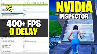 How to Improve Your FPS In Fortnite With Nvidia Profile Inspector (FIXED GROUND) *0 DELAY*