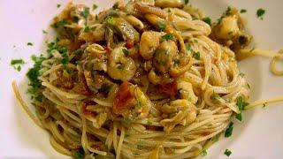 Delicious Venetian Seafood Spaghetti | Rick Stein: From Venice To Istanbul | BBC Studios