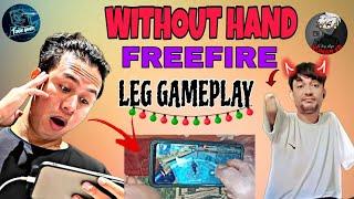 Freefire Fastest No Hand Player 1v1 Gameplay Leg Player #freefire#xunarff#tondegamer