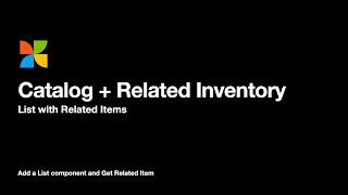 No Code List View with Related Items