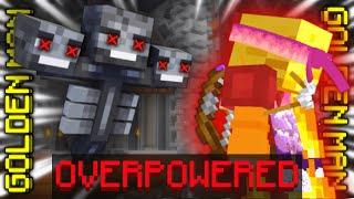 How I Became OVERPOWERED! - Hypixel Skyblock Goldenman #16