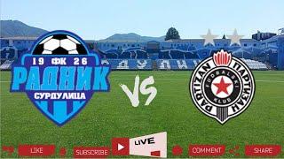 Radnik - Partizan Live