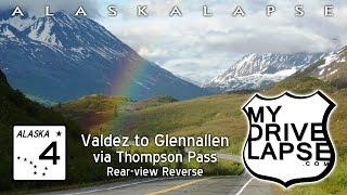 Valdez to Glennallen: Thompson Pass Rainbows!