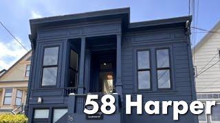 Buyer Preview: 58 Harper Street, San Francisco Sublime Design Where Glen Park Noe Valley Meet -  4K