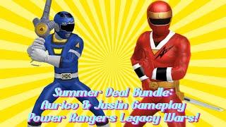 Summer Deal 2025 Bundle: Aurico & Justin Gameplay! Power Rangers Legacy Wars