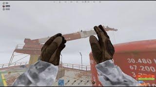 Quickest 1v3 On Small Oil RIg - Rust