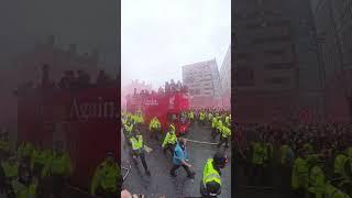 The city was more than ready to celebrate this year ️#football #viralvideo #shortvideo #liverpool