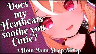 [ 2 hours ] Sleeping with your Girlfriend and relaxing to the sound of her Heartbeats [ VR ASMR ]