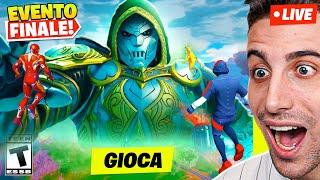 EVENTO FINALE Fortnite x Marvel OGGI! ARRIVA DOOM! Stagione Marvel Fortnite ITA Live