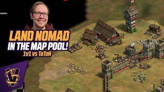 Land Nomad in the Map Pool! 1v1 vs TaToH