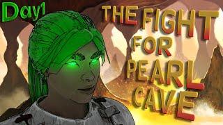 The Fight For Center Pearl Cave on Day 1! ARK