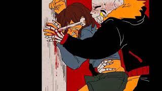 Underfell frisk x fell sans