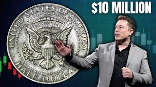 RETIRE IF YOU FIND THIS VERY EXPENSIVE USA KEENEDY HALF DOLLAR BECOME A MILLIONAIER!