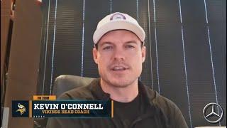 Kevin O'Connell tell Dan Patrick: Sam Darnold lead Minnesota Vikings dominate NFC & win Super Bowl