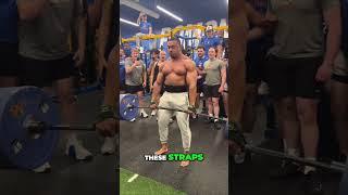675 pound deadlift - Larry Wheels is a LEGEND