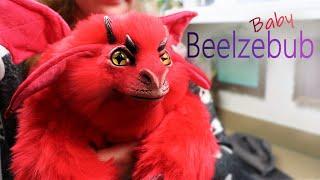 Little Beelzebub Demon || DIY Poseable Art Doll Tutorial