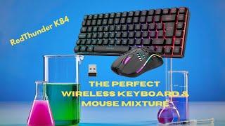 RedThunder K84: The Perfect Wireless Keyboard & Mouse for EVERYONE? Perfect Mini Design!