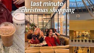 last minute christmas shopping | vlogmas day 17