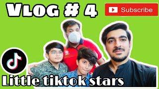 Vlog # 4 || Meeting The Little Tiktok stars || BY Sheikh Production